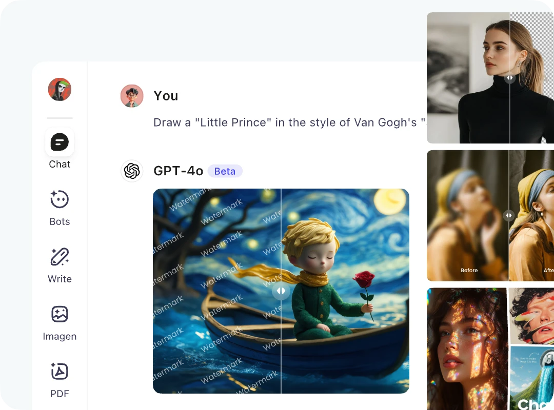 Générez de Superbes Images Artistiques via le Chat IA